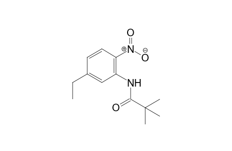 N-(5-ethyl-2-nitrophenyl)pivalamide