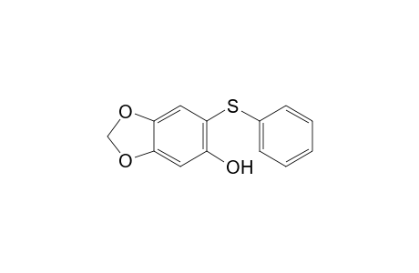 6-(Phenylsulfanyl)-2H-1,3-benzodioxol-5-ol