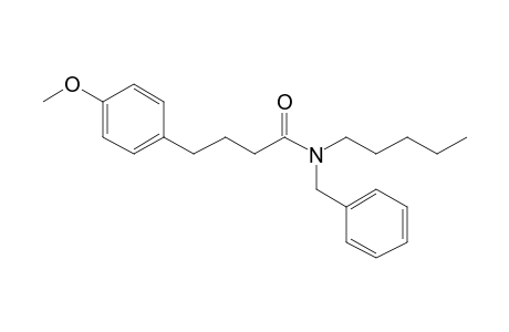 Butyramide, 4-(4-methoxyphenyl)-N-benzyl-N-pentyl-