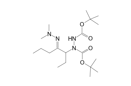 Di(tert-butyl) 1-{2[(E)-N,N-dimethylhydrazono]-1-ethylpentyl}-1,2-hydrazinecarboxylate