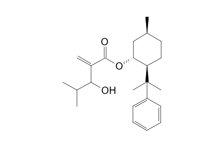 8'-(Phenylmenthyl) 3-hydroxy-4-methyl-2-methylenepentanoate