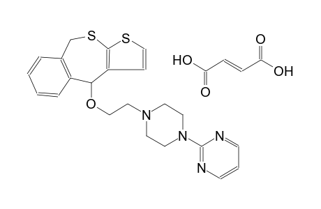 (2E)-2-butenedioic acid compound with 4,9-dihydrothieno[2,3-c][2]benzothiepin-4-yl 2-[4-(2-pyrimidinyl)-1-piperazinyl]ethyl ether (1:1)