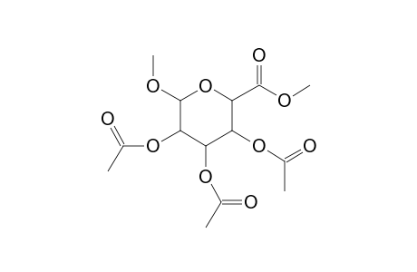 Dimethyl 2,3,4-tri-O-acetylhexopyranosiduronate