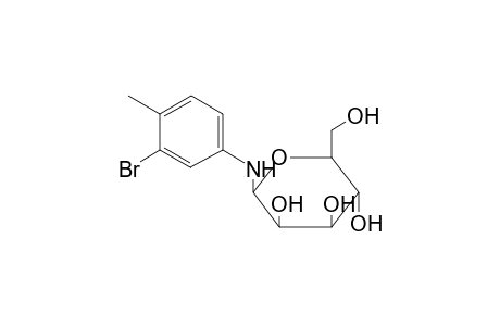 2-(3-bromo-4-methyl-anilino)-6-(hydroxymethyl)tetrahydropyran-3,4,5-triol