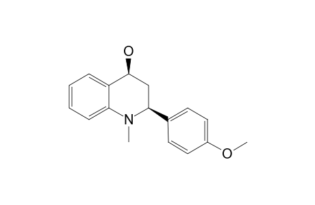 (2S*,4S*)-2-(4-Methoxyphenyl)-1-methyl-1,2,3,4-tetrahydroquinolin-4-ol