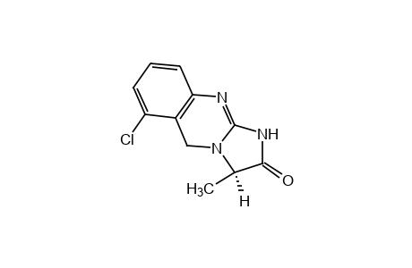 D-6-CHLORO-3,5-DIHYDRO-3-METHYLIMIDAZO[2,1-b]QUINAZOLIN-2(1H)-ONE