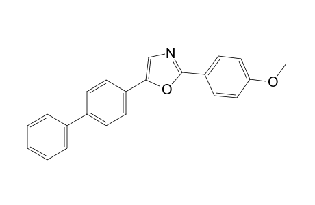 5-(4-biphenylyl)-2-(p-methoxyphenyl)-oxazole