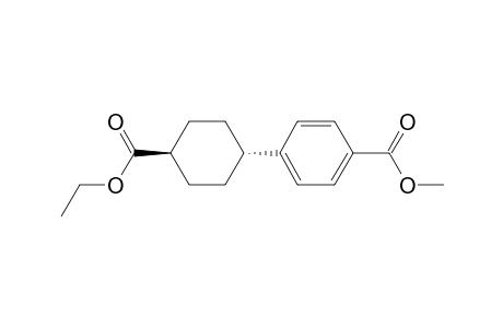 Methyl 4-(trans-4-(ethoxycarbonyl)cyclohexyl)benzoate