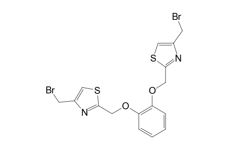 1,2-BIS-[2'-(4'-BROMOMETHYL)-THIAZOLYL]-METHYLOXYBENZENE