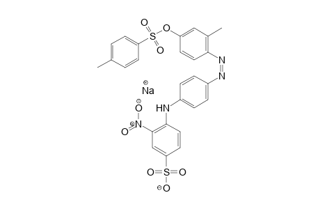 4-(p-Aminoanilino)-3-nitrobenzolsulfonacid->Benzenesulfonic acid, 4-[[4-[[2-methyl-4-[[(4-methylphenyl)m-cresol/tosyl ester