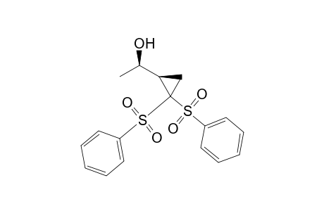(1R*,.alpha.R*)-2,2-Bis(phenylsulfonyl)-.alpha.-methylcyclopropanemethanol