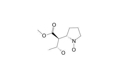 METHYL-(2S,3R)-3-HYDROXY-2-[(2S)-1-HYDROXYPYRROLIDIN-2-YL]-BUTANOATE