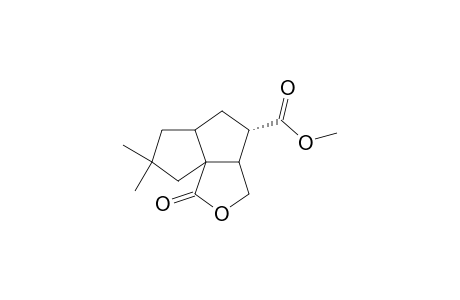 Methyl (4.alpha.)-octahydro-7,7-dimethyl-1-oxo-1H-pentaleno[1,6-c]furan-4-carboxylate