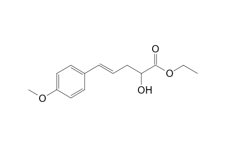 (E)-2-Hydroxy-5-(4-methoxyphenyl)pent-4-enoic acid ethyl ester