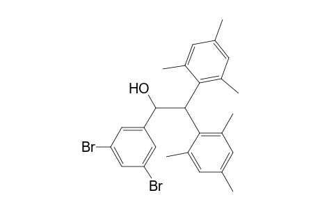 Benzeneethanol, .alpha.-(3,5-dibromophenyl)-2,4,6-trimethyl-.beta.-(2,4,6-trimethylphenyl)-