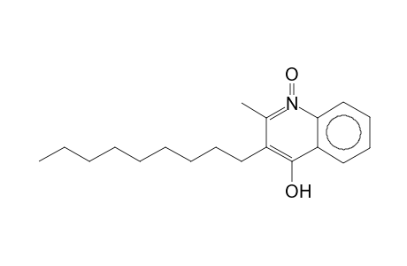 2-Methyl-3-nonyl-4-quinolinol 1-oxide