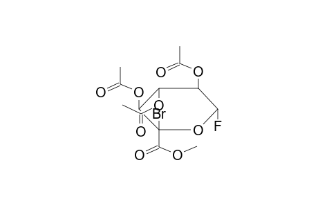 METHYL (2,3,4-TRI-O-ACETYL-5-C-BROMO-BETA-D-GLUCOPYRANOSYLFLUORIDE)URONATE