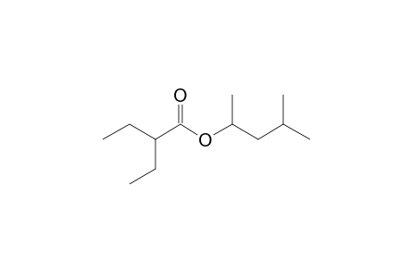 2-Ethylbutyric acid, 4-methylpent-2-yl ester