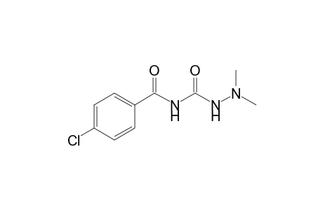 4-chloranyl-N-(dimethylaminocarbamoyl)benzamide