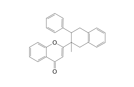 2-[2'-Methyl-3'-phenyl-1',2',3',4'-tetrahydronaphthalen-2'-yl]-chromone