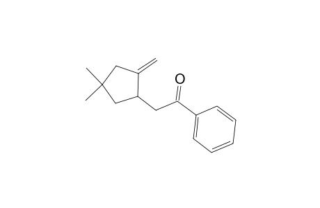 2-(4,4-dimethyl-2-methylenecyclopentyl)-1-phenylethanone