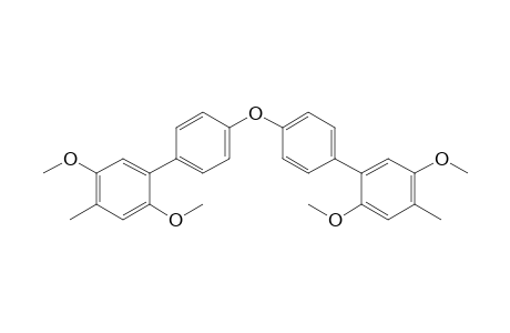 1-[4-[4-(2,5-dimethoxy-4-methyl-phenyl)phenoxy]phenyl]-2,5-dimethoxy-4-methyl-benzene