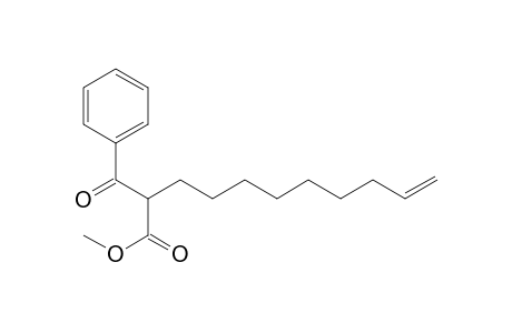 2-Benzoyl-10-undecenoic acid methyl ester