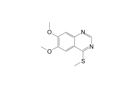 6,7-Dimethoxy-4-(methylthio)quinazoline