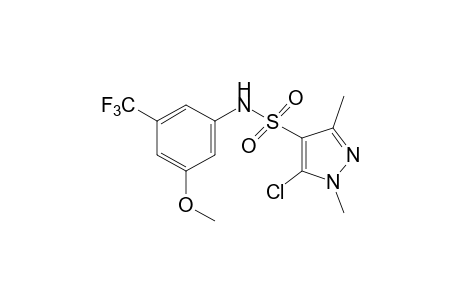 5-CHLORO-1,3-DIMETHYL-5'-METHOXY-alpha,alpha,alpha-TRIFLUOROPYRAZOLE-4-SULFONO-m-TOLUIDIDE