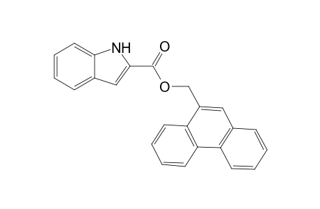 9-Phenanthrenemethyl indole-2-carboxylate