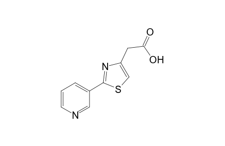 2-[2-(pyridin-3-yl)-1,3-thiazol-4-yl]acetic acid