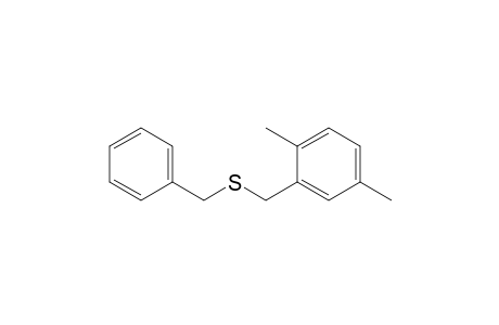 1,4-Dimethyl-2-[(phenylmethylsulfanyl)methyl]benzene