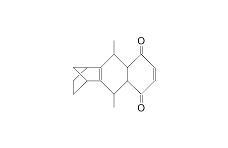 1,2,3,4,8a,9,10,10a-Octahydro-9,10-dimethyl-1,4-methano-anthracene-5,8-dione