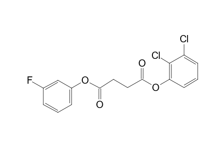 Succinic acid, 2,3-dichlorophenyl 3-fluorophenyl ester