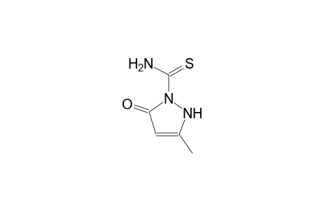 1H-pyrazole-1-carbothioamide, 2,5-dihydro-3-methyl-5-oxo-