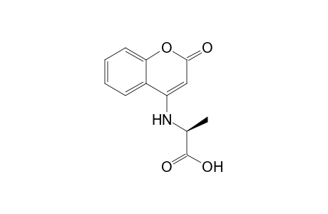 N-(2-Oxo-2H-1-benzopyran-4-yl)alanine