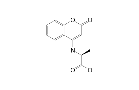 N-(2-Oxo-2H-1-benzopyran-4-yl)alanine