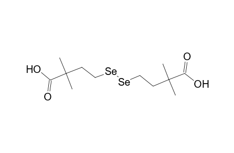 Butyric acid, 4,4'-diselenobis[2,2-dimethyl-