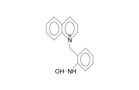 1-(2-Hydroxylamino-benzyl)-quinolinium cation