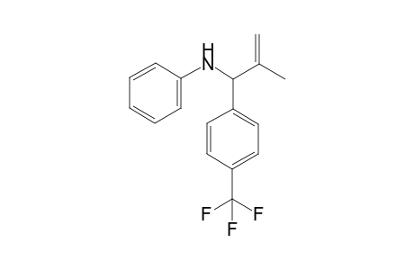 N-(2-Methyl-1-(4-(trifluoromethyl)phenyl)allyl)aniline