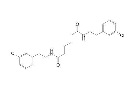 N~1~,N~6~-bis[2-(3-chlorophenyl)ethyl]hexanediamide