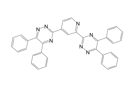 2,4-Bis(5,6-diphenyl-1,2,4-triazin-3-yl)pyridine