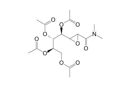 N,N-Dimethyl-4,5,6,7-tetra-O-acetyl-2,3-anhydro-D-glycero-L-galo-heptonamide
