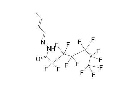 N'-[(E,2E)-2-Butenylidene]-2,2,3,3,4,4,5,5,6,6,7,7,7-tridecafluoroheptanohydrazide
