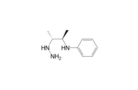 Benzenamine, N-(2-hydrazino-1-methylpropyl)-, (R*,R*)-