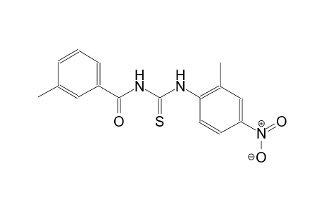 N-(3-methylbenzoyl)-N'-(2-methyl-4-nitrophenyl)thiourea