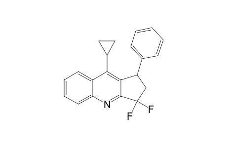 9-Cyclopropyl-3,3-difluoro-1-phenyl-2,3-dihydro-1H-cyclopenta[b]quinoline