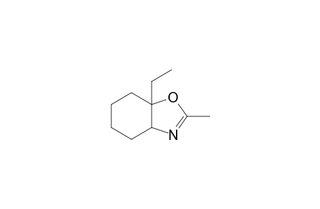 2-Methyl-4,5-tetramethylene-5-ethyl-2-oxazoline (dep 20 grad)