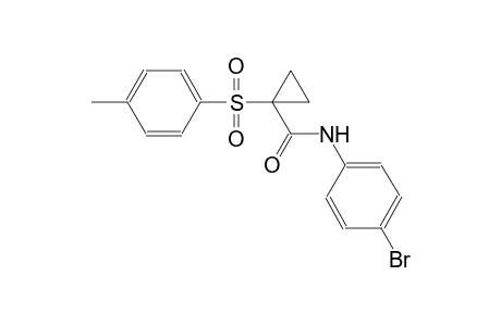 N-(4-bromophenyl)-1-[(4-methylphenyl)sulfonyl]cyclopropanecarboxamide