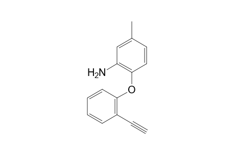 5-methyl-2-(2-ethynylphenoxy)aniline